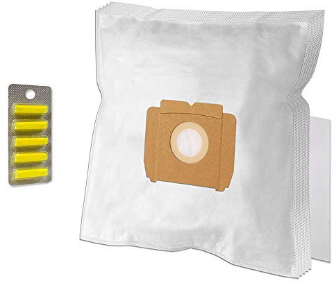 5 Air Fresheners + 5 Vacuum Cleaner Dust Bags For PROGRESS Cyclon Bagless