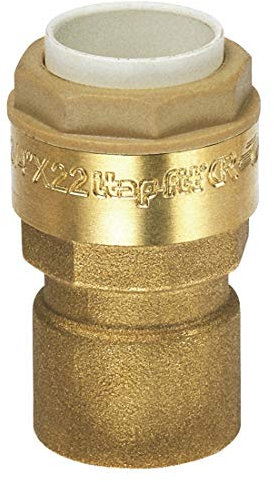 ITAP-FIT -IT610B012015- Messing-Steckverbinder gerade für Cu-Rohr Ø 15 mm x 1/2 IG - DVGW