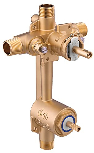 Moen 2581 Posi-Temp Pressure Balancing Valve with Built In 3-Function Transfer Valve, Includes Stops, CC/IPS