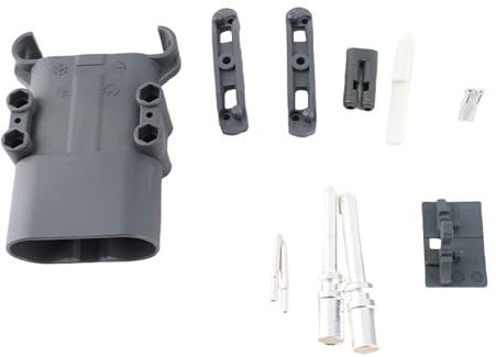 Connettore per Carrello Elevatore 320A DC150V, Terminali a Spina Femmina in Nylon per Cavo Elettrico, Connettori per Batteria Industriale e Fili di Potenza