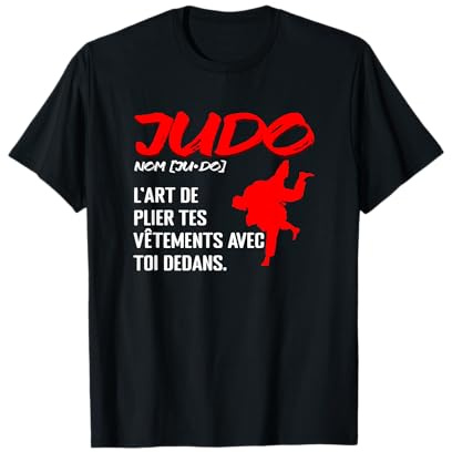 Déclaration Judo Définition Judo Arts Martiaux Maillot Judo T-Shirt