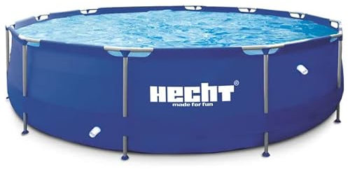 Grande Piscine Tubulaire Bleu-Piscine familiale Ronde avec Cadre en métal en Acier. Taille L et XL 300 ou 360x76cm (360x76cm)
