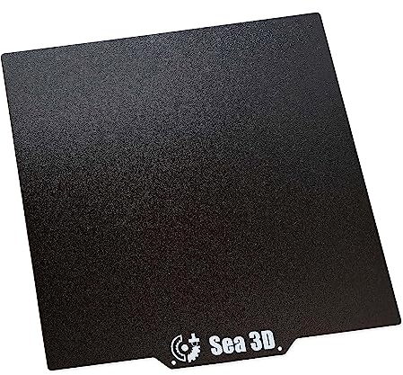 Sea 3D SeaPlate-Black Schwarze 3D Druckplatte 200x200mm 2-seitig fein strukturiert