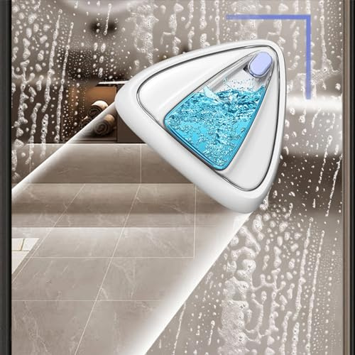 Magnetic Glass Wiper Brus Window Cleaner Double-Side Water-Filled Magnetic Glass Cleaning Tool Brush for Double Glazed Window Thickness 0.5-1 (15-26mm)