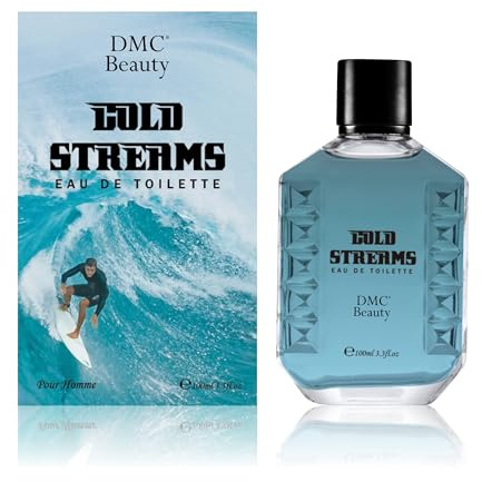 DMC Cold Profumo Uomo Equivalente Compatibile e Ispirato a Cool Water Intense, Profumo Maschile di Lunga Durata e Resistente, Fragranza Intensa e Persistente Simile All'Originale 100ML EDT