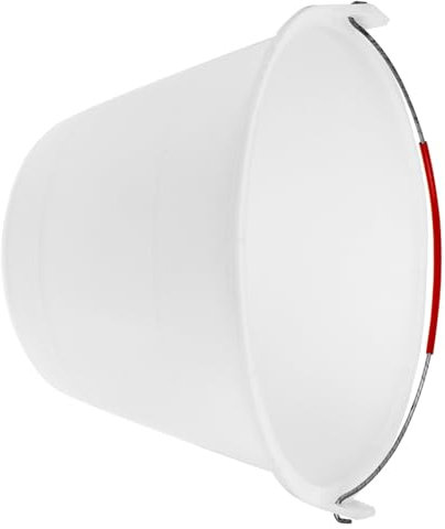 SEWOART Seau à béton en Plastique épais renforcé avec poignée pour Utilisation sur Chantier de Construction de Maison en Ciment et Sable