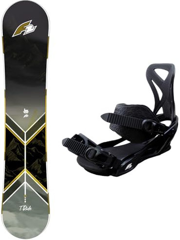 F2 Set Snowboard T-Ride 154cm mit Bindung Sonic Pro L