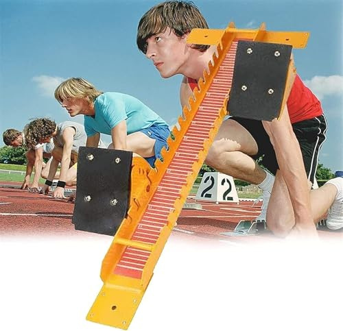 CHIPEL Adjustable Sprint Running aid, Track and Field Starting Block, Starting Block, Suitable for Plastic Track, Sand