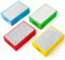 Glas Schleifen x4 Stück Fliesen Schleifen 60/100/200/400 Diamant Schleifpad Fliesen Schleifscheibe - Glas Polieren, Holz Schleifen Harz Schleifblock für Steine Glasschleifmaschine Schleifpad Beton