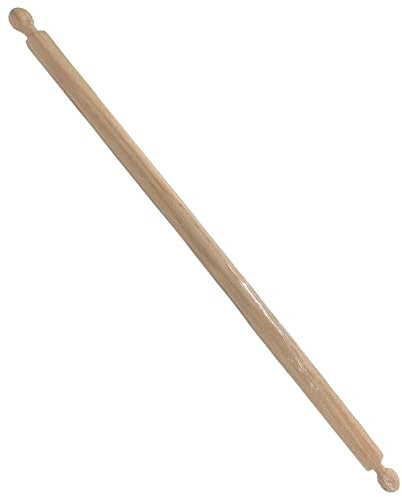 Sicignano | Mattarello in Legno 100 cm x Ø3 cm per Pasta, Pizza, Dolci – Stesura Uniforme, Ergonomico, Professionale, Utensile da Cucina Tradizionale Made in Italy (2)