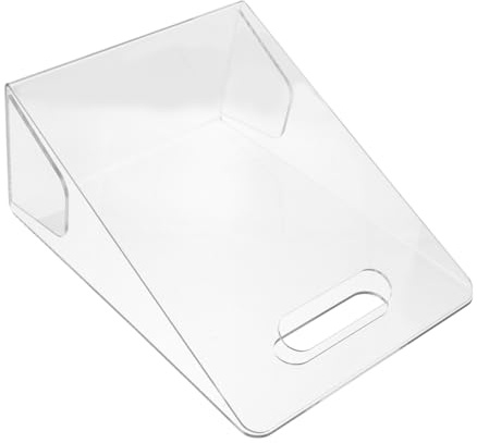 SHINEOFI Caja Transparente para Flores Acrílica Portátil Jarrón de Mano para Arreglos Decoración para Bodas y Oficina Accesorio para Damas de Honor y Regalo Romántico