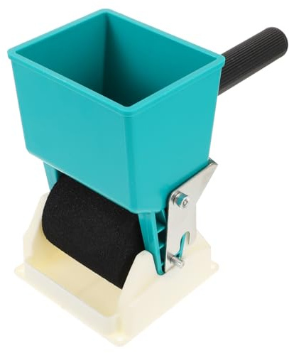 HAMPPLIES Adjustable Coated Glue Roller Applicator for Woodworking and DIY Manual Glue Spreader Tool Construction Lightweight Portable Design for Even Adhesive Distribution Boxes and Boards