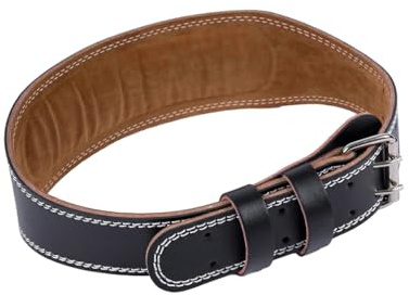 QUXVUIS Cintura per sollevamento pesi per allenamento pesante - Cinturino regolabile per prestazioni migliorate Cintura per sollevamento pesi in pelle in pelle , L-115CM