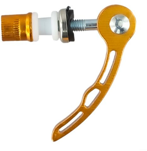 Quick Release Seatpost Clamp for Bicycle M6x45mm Skewer Bolt Clip Screw for Scooter and Bike Seat Height Adjustment (m8x60mm black)