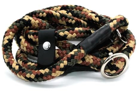 MewogS Moxonleine 8mm Light mit Zugbegrenzung 100cm Camouflage