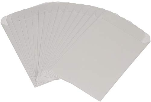 KuschelICH weiße Premium Freudentränen Tüten - Mini Papiertüten - Hochzeit Taschentücher Verpackung Hülle - Flachbeutel (100 STK)