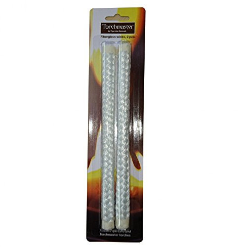 Docht für Gartenfackel Metall, Stabfackel mit Lampenölbetrieb, Fackel, Dekofackel