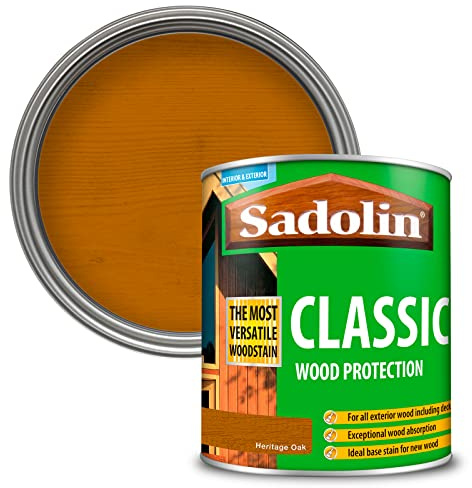 Sadolin Classic Wood Protection - Heritage Oak - 1L
