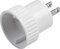 Meister 7423650 - Adattatore da viaggio USA/Canada, colore: bianco