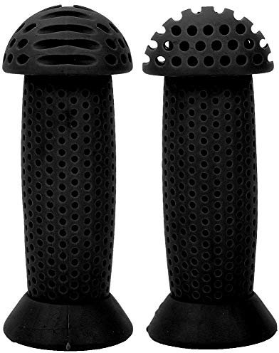 1 Paar Fahrradgriff Abdeckung Kinderfahrrad Lenkergriffe Kinderfahrrad Roller Lenker(Schwarz)