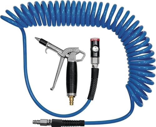 RIEGLER 159862-SPPST10600PU Spiralschlauch-Pistolen-Set Typhoon, PU-Schl.-ø 10x6,5, max. 6 m, 1Stk
