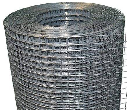 BBGS Drahtzaun Gartenzaun Gartennetz Fechten, 15m Hot Verzinkt Geschweißte Drahtgeflecht, Eisen-Draht-Gitter-Huhn Farming Net Kleines Loch Zaun (Color : Style 3, Size : 1m Height)
