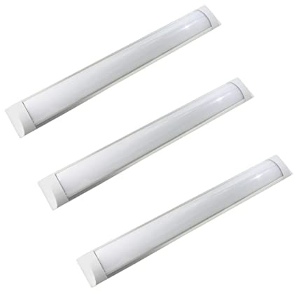 JANDEI - 3 x LED- Slim Feuchtraumleuchte 36W Neutralweiß 4200K, 120 cm, Schutzart IP20, für Innenbereich, 3600 Lumen