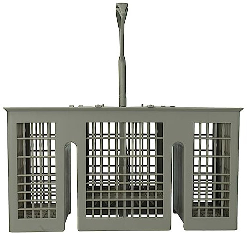 vhbw Besteckkorb kompatibel mit Gaggenau GI21514505, GI21514510, GI22514515, GI22514526, GI22514524 Spülmaschinen - mit Griff, 6 Fächer