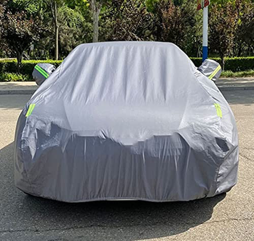 Auto Abdeckplane für VW Sharan Ⅱ 2010-2022, Winter Langlebig Autoplane Wasserdicht Staubdicht Vollgarage Sonnenwasserdicht Autoabdeckung Schutz