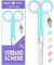 Mayo Ciseaux infirmiere, ciseaux infirmier bout rond | infirmiere accessoires avec motifs uniques à pansement compressif | lames aiguisées inox | idéal trousse de secours