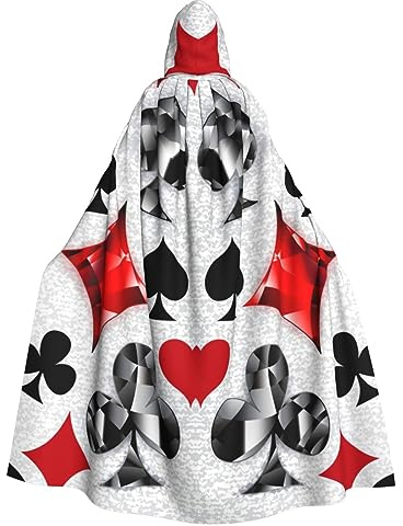 TOMPPY Misty Forest Trees Unisex Hooded Cloak Adult Halloween Cloak Hooded Cape For Halloween Christmas Cosplay Costume