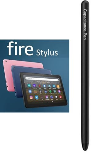 AMZ Fire Tablet Pen for AMZ Fire HD 10 Stylus Pen, Fire Max 11 Pen, Fire HD 8 Pen, Fire 7 Pen, Fire Kids Pen Tablets Touch Screen Stylus Pen (Black)