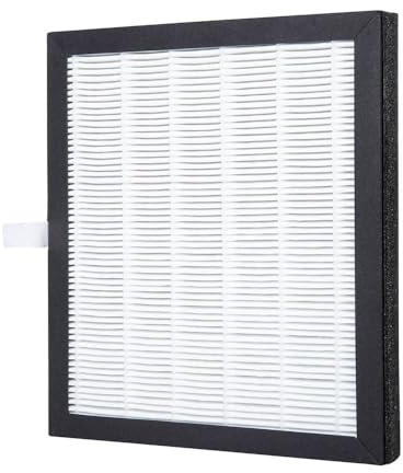 Rohnson Filtro di Ricambio per Purificatore d'Aria HEPA – Health Kit HEPA 13+ e Filtro ai Carboni Attivi per Deumidificatore R-9916 & R-9920, Elimina Odori, Cattura il 99,7% delle Particelle Aeree