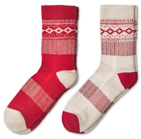 NORDIC Socks 2 Par, Lätta Merinoull Vandringsstrumpor, Outdoorstrumpor, Tekniska Anti-Blåsor Strumpor (DE/NL/SE/PL, Numerisk, 39, 42, Regelbunden, Regelbunden, Adventurer)