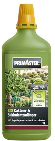 Primaster Bio Kakteen- & Sukkulentendünger 1 L