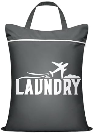 Mppchhn Bolsa De Ropa Sucia Para Viaje,Bolsa Impermeable para Ropa Húmeda - Organizador Plegable De Para Natación Baño Exterior Empacar Camping Viajes