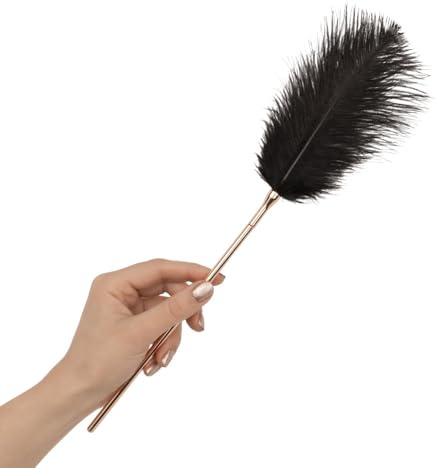 Rosy Gold - Feather Tickler Whip