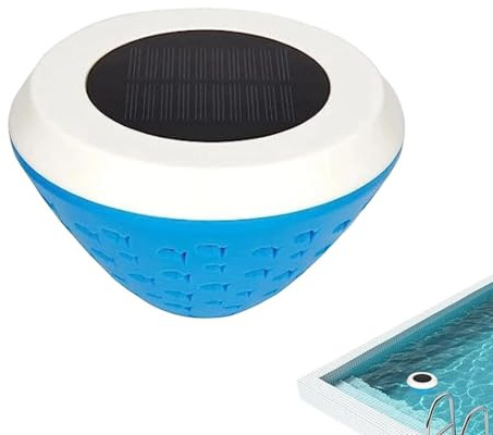 Generico Galleggianti per Piscina - LED Cambio Colore Impermeabile,Da Piscina Per Esterno E Laghetto,Per Stagno Nuoto Interrato Bagno Vasca Idromassaggio Giardino Cortile Prato