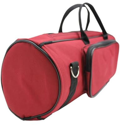 Toyvian Borsa per Tromba Rossa Oxford e Cotone, Leggera e Facile da Trasportare, Custodia Semplice alla Moda per Tromba da Usare All'aperto Colore Casuale