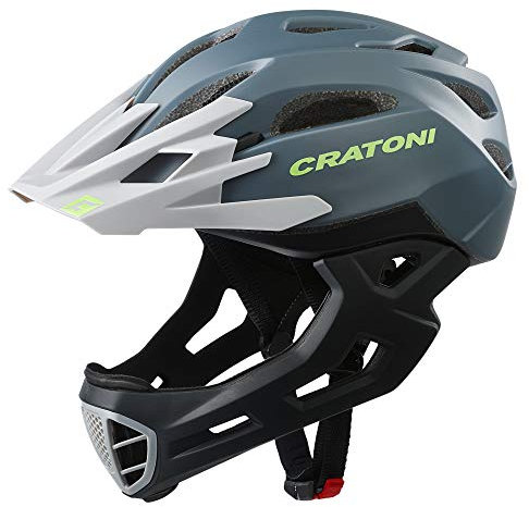 Cratoni Herren C-maniac Fahrradhelm, grau/schwarz, 58-61