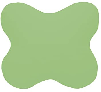 Dukal | Bezug für ACAMAR Seitenschläferkissen Nackenstützkissen | aus hochwertigem DOPPEL-Jersey | 100% Baumwolle | Farbe: lindgrün