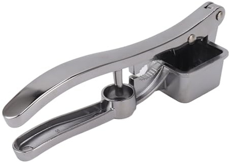 Hachoir à ail, presse à ail, ouvre noix, ouvre noix, opération manuelle en alliage d'aluminium, hachoir à ail manuel à lame tranchante en alliage d'aluminium, pour la cuisine