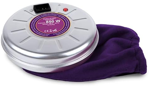 Calienta camas eléctrico 850W, temperatura regulable, ideal para invierno y alivio de dolores musculares.