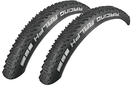 2X Schwalbe Racing Ralph 57-584 Faltreifen 27.5x2.25 Fahrradreifen Mantel Tire