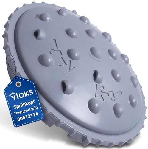 VIOKS Cabezal pulverizador de repuesto para Bosch Siеmens 612114 00612114 00612114 cabezal pulverizador para lavavajillas, cabezal de ducha pulverizador para bandejas de horno, filtro de grasa,