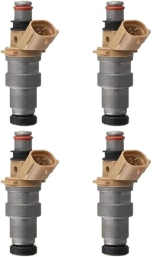 Builles d'injecteur Carburant pour Toyota Paseo 1.5L L4 1992-1993-1994-1995 23209-11100 23250-11100 4pcs, injecteurs Carburant pièces Moteur Voiture Buses d'injection.