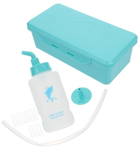 TOYZFRIENDY Ensemble D'outils De Lavage D'oreilles Vert, Boule De Nettoyage De Cérumen Portable, Irrigateur D'oreille Pratique, Utilisation à Domicile Extérieur, Pour Adultes
