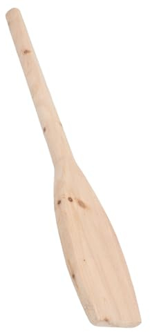 LALADEFIEE 27.5 Inch Wood Mixing Paddle for Fruit Wine and Big Stock Pots, Ergonomic Grip and Quick Cleaning Stirring Spoon for Brewing and Small Batch Production