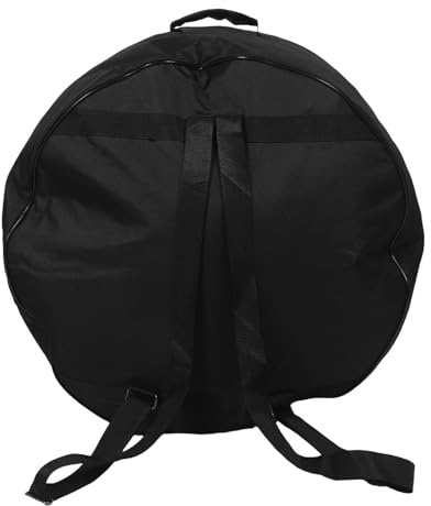 LIOOBO Drum Versatile Strap Drumstick with Adjustable Snare Bag and, Portable Pocket Black Oxford Cloth Case Offering Impact Protection Carrying Options for Indoor Rehearsals