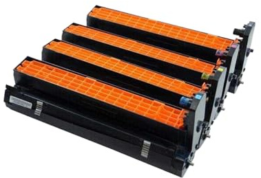 JPLhzVYsu 4Pcs Image Drum Unit Compatible With 532 542 563 573 C532 C542 MC563 Okidata C532dn C542dn MC573 MC573dn
